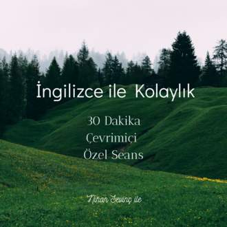 İngilizce ile Kolaylık Özel Seans (30 Dakika)