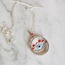 evil eye gümüş kolye