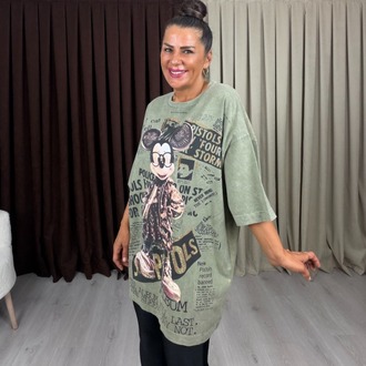 Rovin Miki T-Shirt Yeşil