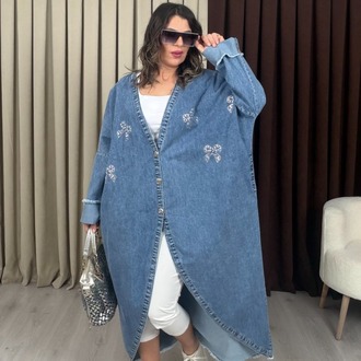 Dolares Fiyonk Denim Kap