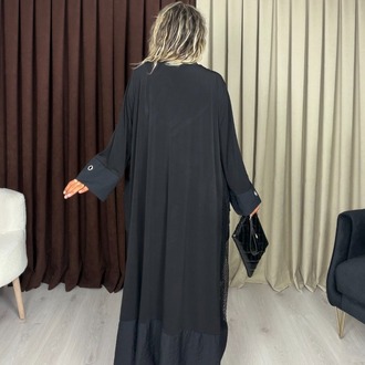 Matilda Tasarım Trençkot Siyah