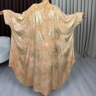 Varaklı Elbise Gold