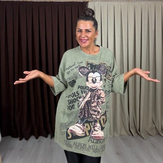Rovin Miki T-Shirt Yeşil