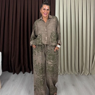 Moreno Keten Takım Kahve