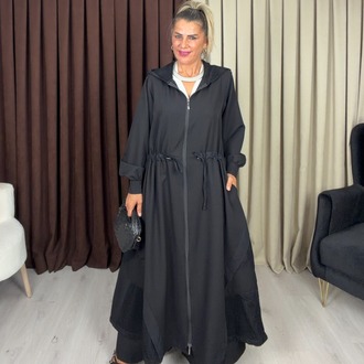 Zavira Trençkot Siyah