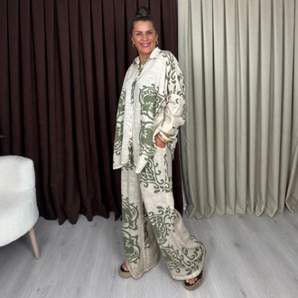 Moreno Keten Takım Krem