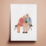 Kartpostal | 'My Lovely Grandparents'