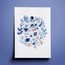 Set | Kart Baskı | 'Blauw'