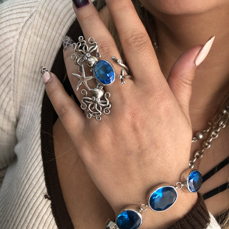 Blue topaz