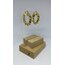 GOLD VİNTAGE SERİSİ BÜYÜK BOY CASUAL SIPRAL HALKA ÇELİK KÜPE