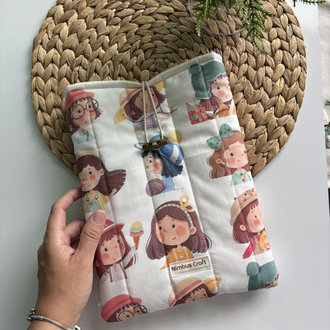 Tatlı Yüzler Kitap ve Tablet Kılıfı
