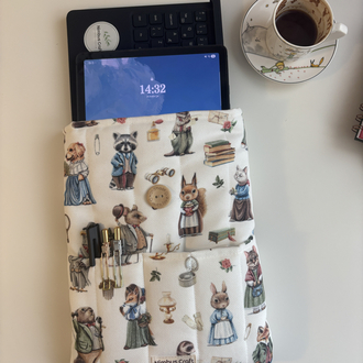 Zarafet Ormanı Kitap ve Tablet Çantası