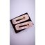 İkili Desenli Toka - Model 2 Pembe