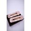 İkili Desenli Toka - Model 2 Pembe
