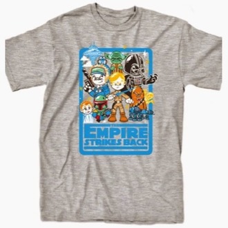 Star Wars x Super7 Cute Strikes Back T-Shirt (Large)