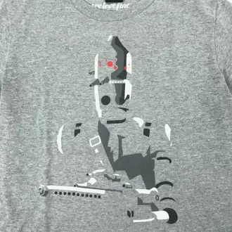 Star Wars x Super7 Mandalorian Droid T-Shirt (Large)