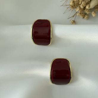 Oval küpe 