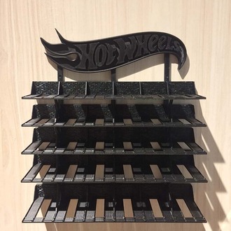 Hot Wheels 30'lu araba rafı