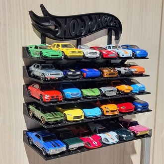 Hot Wheels 30'lu araba rafı