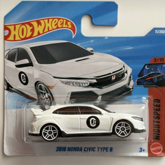 Hotwheels 2018 HONDA CIVIC TYPE R Resimli Kişiye Özel