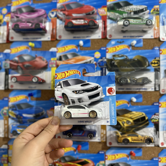Hotwheels SUBARU WRX STI Resimli Kişiye Özel