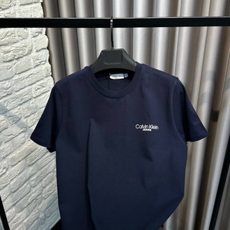CK Lacivert Pamuklu T-Shirt
