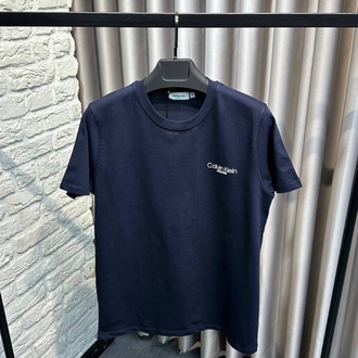 CK Lacivert Pamuklu T-Shirt