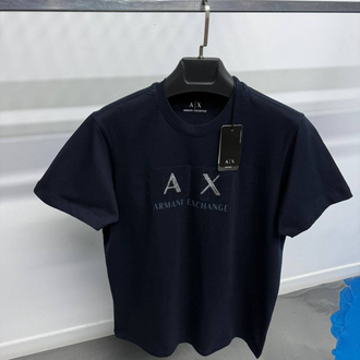 ARMANI EXCHANGE Logo T-shirt Lacivert 