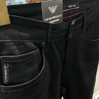 EMPERIO ARMANI Black Denim Jean