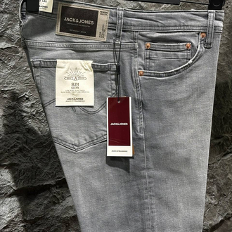 JACK&JONES Slim Fit Denim Grey
