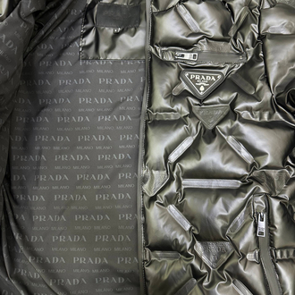 PRADA Damalı Şişme Mont