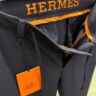 HERMES Black Jogger Straight Fit