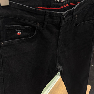 GANT Straight Fit Jean Siyah