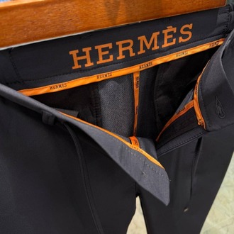 HERMES Black Jogger Straight Fit