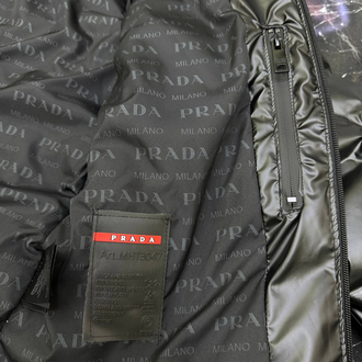 PRADA Damalı Şişme Mont