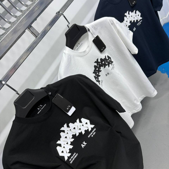 ARMANI EXCHANGE AX Logo T-shirt Siyah 