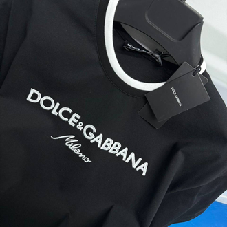 DOLCE&GABBANA Milano T-shirt Siyah