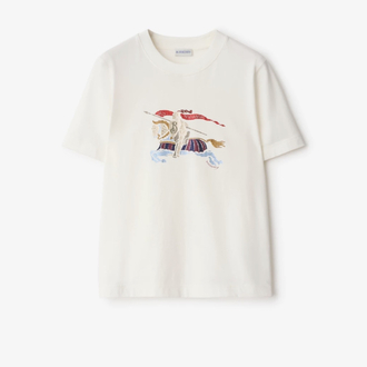 BURBERRY Arma T-shirt Beyaz 