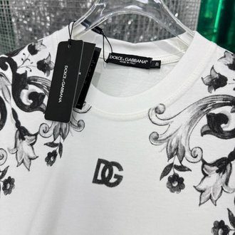 DOLCE&GABBANA Tasarım T-shirt Beyaz