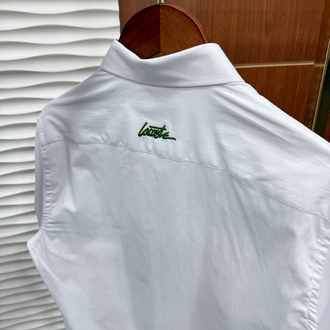 LACOSTE Slim Fit Gömlek Beyaz