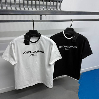 DOLCE&GABBANA Milano T-shirt Siyah