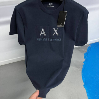 ARMANI EXCHANGE Logo T-shirt Lacivert 