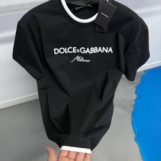 DOLCE&GABBANA Milano T-shirt Siyah