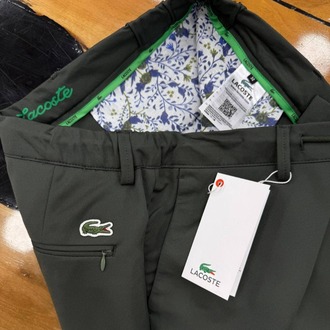 LACOSTE Green Jogger Straight Fit