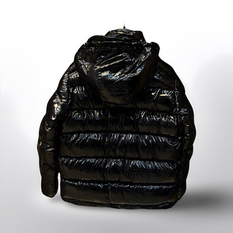 MONCLER Maya Kaz Tüyü Parlak Mont