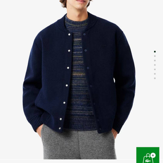 LACOSTE Button Up Knitwear Hırka
