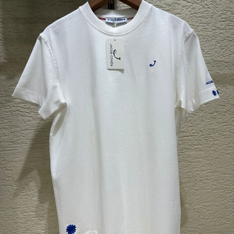 JACOB COHEN Pamuklu Beyaz T-shirt