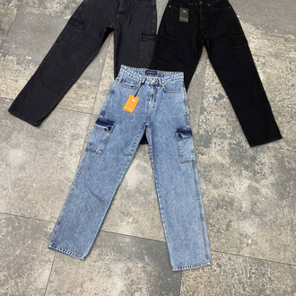 PREMIUM Black Baggy Fit Jean