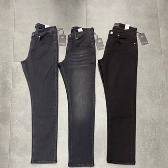 PREMIUM Siyah Straight Fit Jean