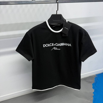 DOLCE&GABBANA Milano T-shirt Siyah